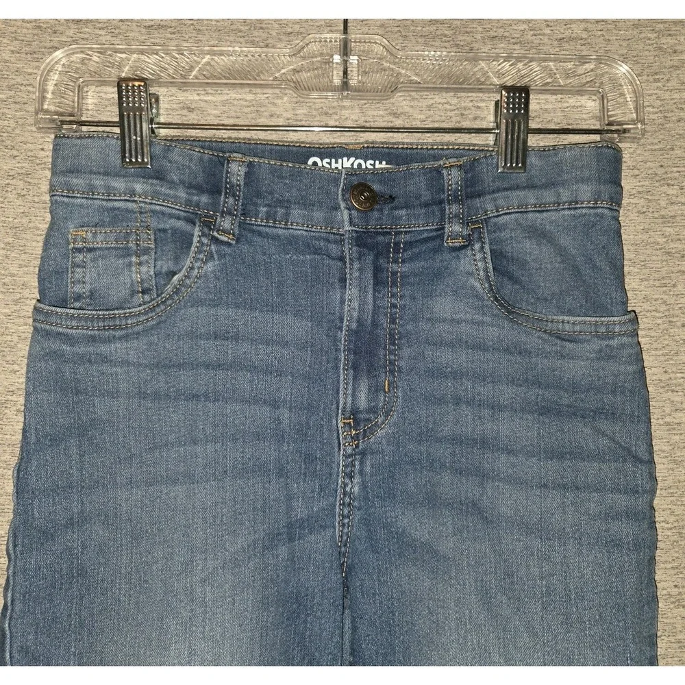OshKosh B'Gosh Boys 10R Osh Kosh Classic Jeans Adjustable Waist Pant Medium Wash